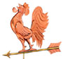 Crowing Rooster Weathervane