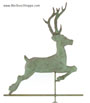 Leaping Deer Weathervane