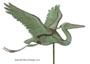 Blue Heron Weathervane