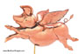 Flying Pig Weathervane