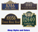 House Number Signs