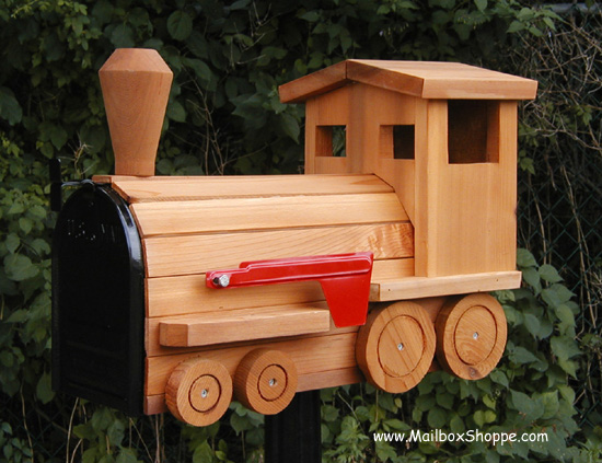 Locomotive Mailbox